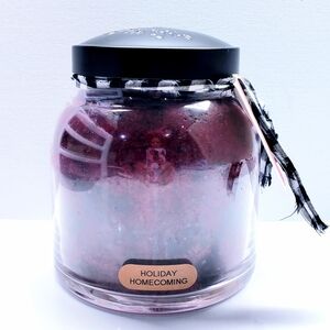 HOLIDAY HOMECOMING -A Cheerful Giver- Papa Jar Scented Candle, 34 oz